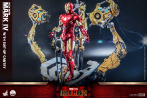 In Stock Hottoys Ht Qs021 1/4 Iron Man Mk4 Armor Disassembly Set