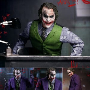 Dc Comics Joker Batman Dark Knight Action Figure 12inch Model Ornament Toy Hc