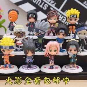 Naruto Sasuke Naruto Sakura Kakashi Uchiha Itachi Obito Q Version Blind Box Figure Ornament Gift