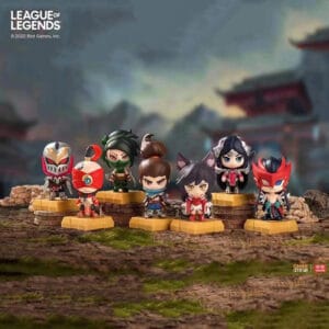 Authentic League of Legends Stamp Blind Box Lol Game Figures Ahri Yasuo Yone Irelia Birthday Gift