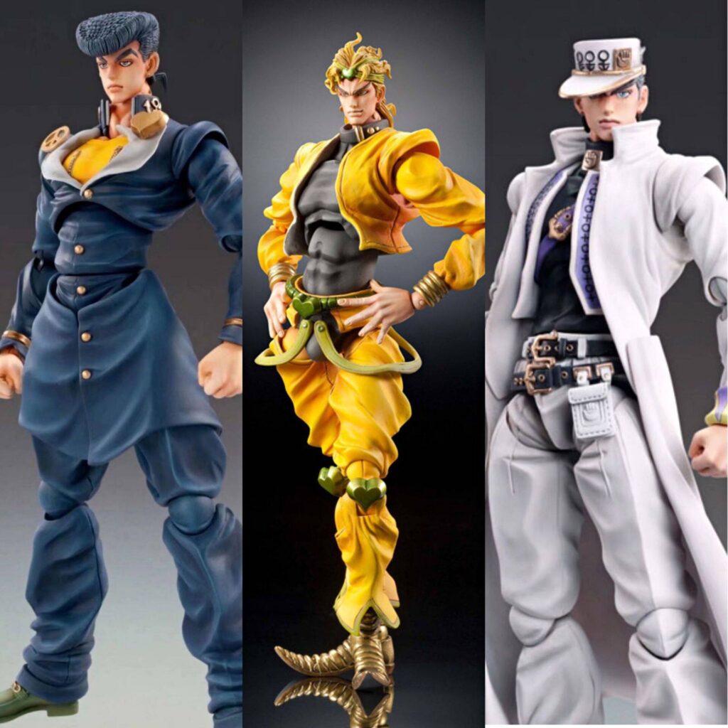 Jojo's Bizarre Adventure Super Like Dior Dio Kujo Jotaro's Third Movable Figure Dolls and Peripherals