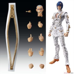 Super Realistic Movable Jojo's Bizarre Adventure Golden Wind Bucciarati Buccio Movable Figure