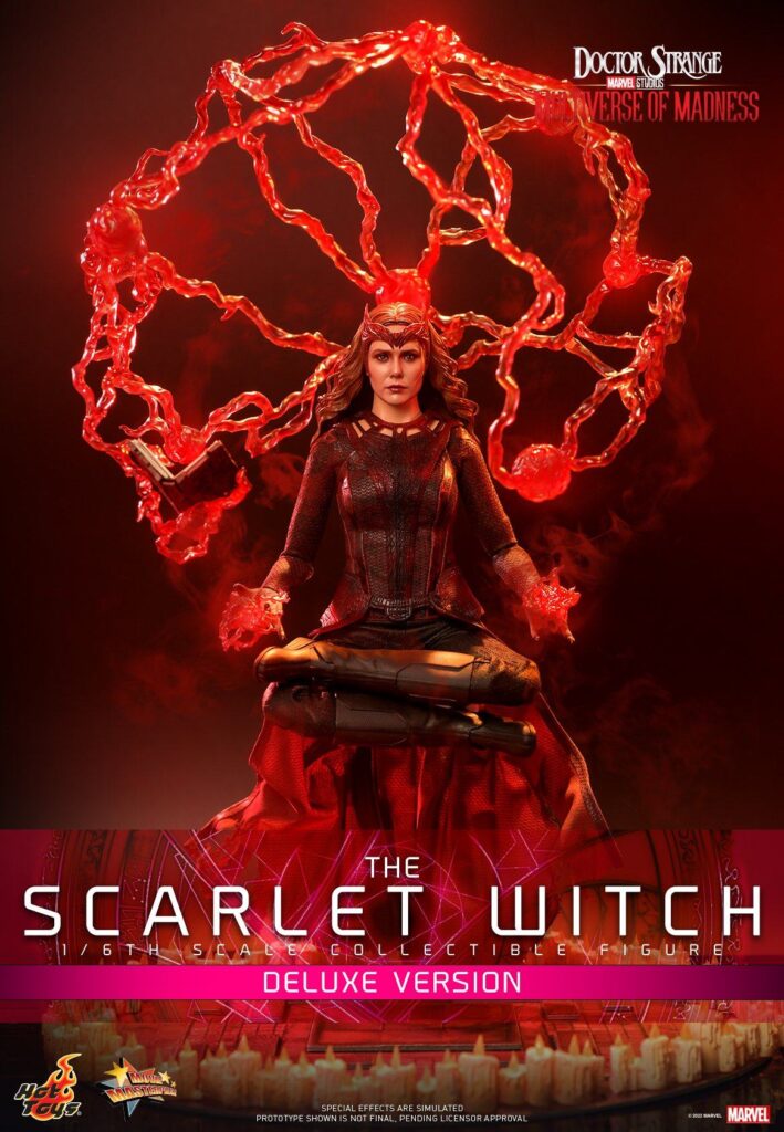 In Stock Hottoys Ht Mms653 Doctor Strange 2 Scarlet Witch Wanda Deluxe Edition