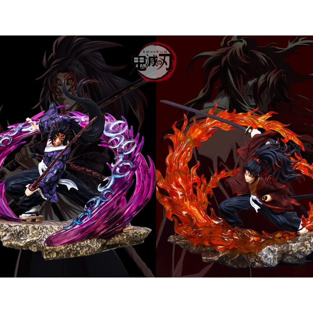 Demon Slayer Gk Anime Tsugikuni Yoriichi Kuroshibumi Wind Pillar Shikigami Pillar Series Figure Model Ornament Birthday Gift