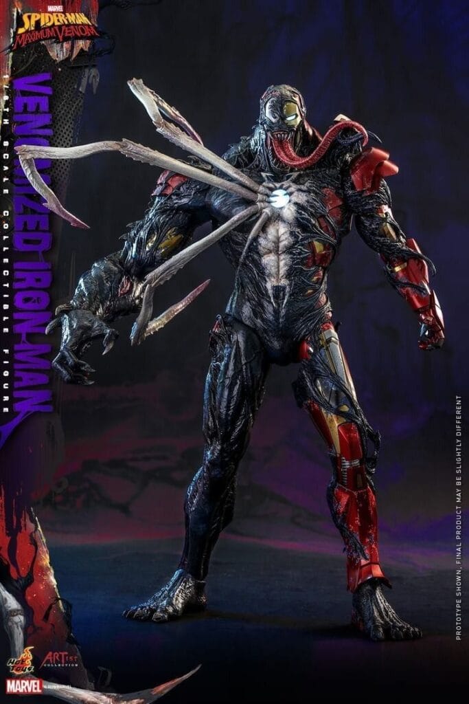 In Stock Hottoys Ht Ac04 Marvel Venom Iron Man