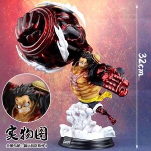 One Piece Phantom Luffy Super Large Monkey King 4Th Gear Luffy Figure Anime Model Ornament Gift