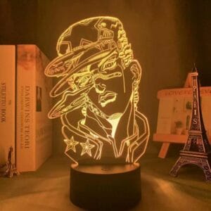 Jojo's Bizarre Adventure Merchandise Figure Night Light Kira Yoshikage Jotaro Kujo Platinum Star Jojo Figure