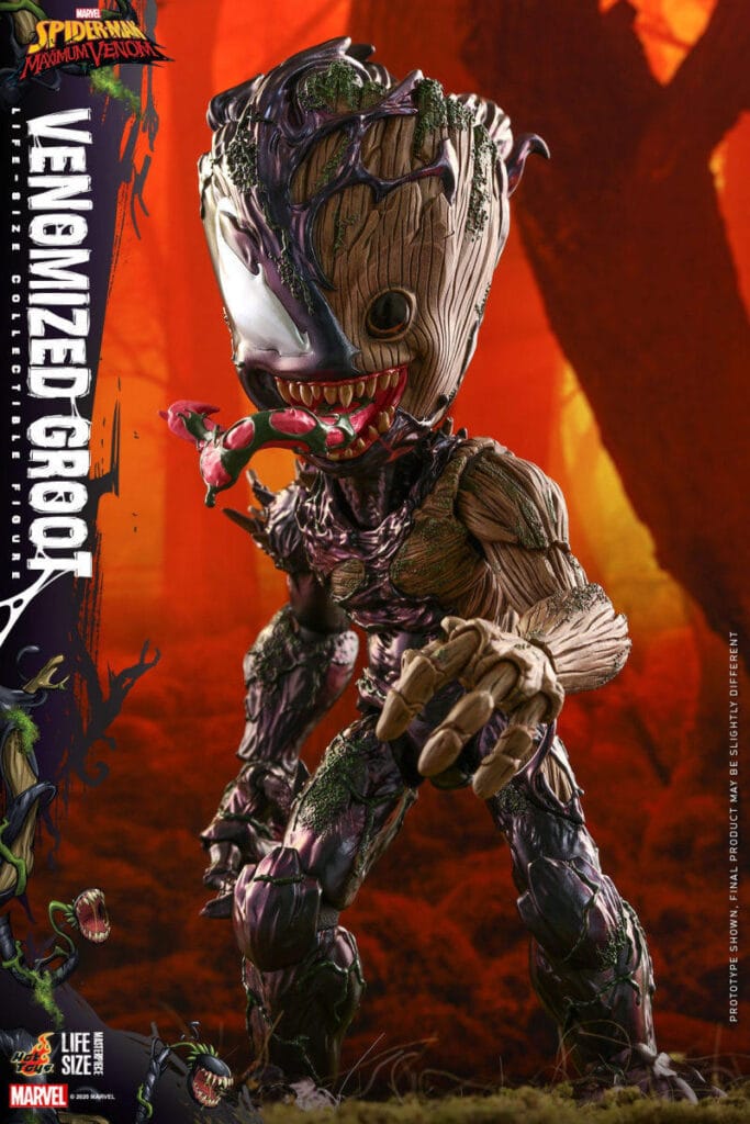 In Stock Hottoys Ht Tms027 Lms014 Venom Groot Little Tree Man