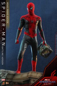 In Stock Hottoys Ht Mms625 Heroes of No Return Spider-Man Battle-Damaged Edition Limited Edition