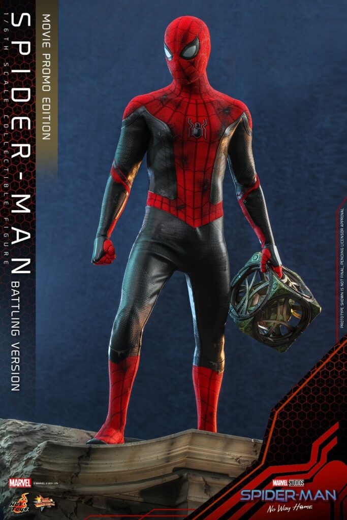 In Stock Hottoys Ht Mms625 Heroes of No Return Spider-Man Battle-Damaged Edition Limited Edition