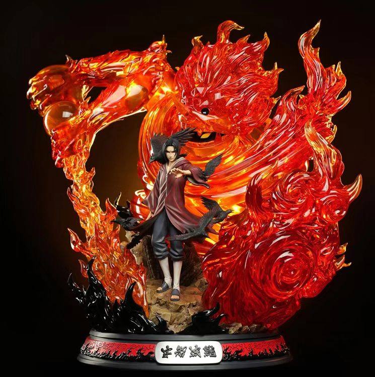 Naruto Model Uchiha Sasuke Itachi Obito Jiraiya Naruto Figurine Anime Blind Box Gift