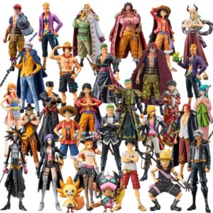 Authentic Bandai One Piece Figure Luffy Zoro Nami Ace Sanji Roger Collectible Gift
