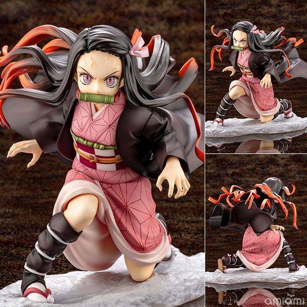 Demon Slayer: Kimetsu No Yaiba - Nezuko Kamado Battle Edition Special Edition Desktop Case Figure Model Ornament Doll