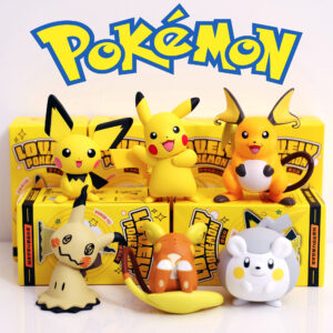 Authentic Pokémon Pikachu Figure Desktop Ornament Car Toy Blind Box Toy