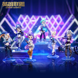 League of Legends × Bubble Mart Co-Branded K/Da Series Figure Blind Box End Box Game Peripheral Ornaments