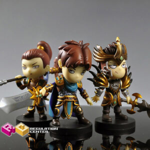 League of Legends Trifect of the Bushes Galen Zhaoxin Prince Ez Bounty Annie Figurine Model Ornament