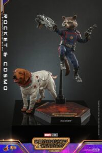 In Stock Hottoys Ht Mms708 Guardians of the Galaxy 3 Rocket Raccoon Cosmo