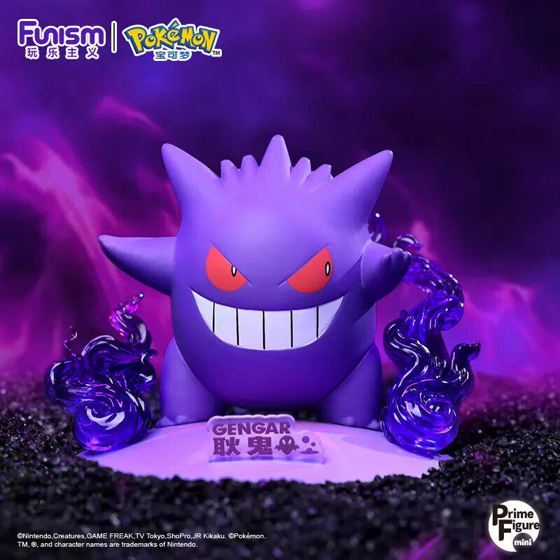 Playful Pokémon Figure Pikachu Doll Gengar Ornament Pokémon Gift Toy