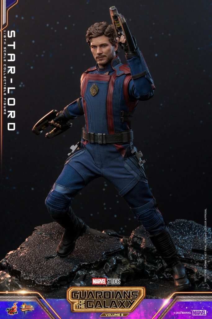 In Stock Hottoys Ht Mms709 Guardians of the Galaxy 3 Star-Lord 4.0
