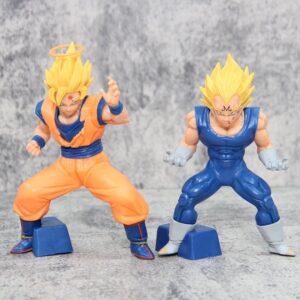 Dragon Ball Super Saiyan Son Goku Majin Vegeta Model Figure Dragon Ball Super Anime Decoration Toy