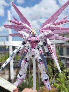 Gundam Model Mb Strike Freedom Mg Red Heretic Unicorn Barbatos Anime Mecha Assembly Figure Toy