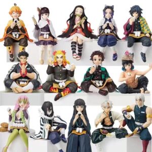 Sega Official Demon Slayer Rice Ball Instant Noodle Holders Tanjiro Nezuko Nine Hashirōs (Rengoku, Kimetsu, Zenitsu)