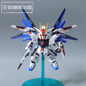 Gundam Model Sd Strike Freedom Self-Assembled Q Version Unicorn Daffy Phoenix Bb Warrior Self-Assembled Figure