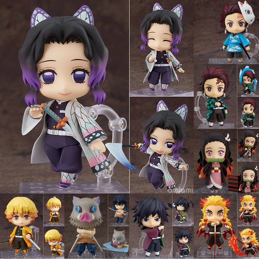 Tanjiro, Nezuko, Tokito Muichiro, Kanroji Mitsuri Anime Figures, Nendoroid Models, Gift Items