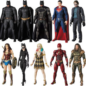 Justice League Dc Batman Wars Superman Wonder Woman Joker Neptune Flash Action Figure Model