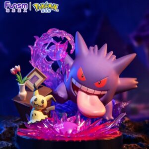 Playful Pokémon Gengar Figure Medium Size Toy Doll Genuine Pokémon Merchandise Trendy Collectible Display Piece