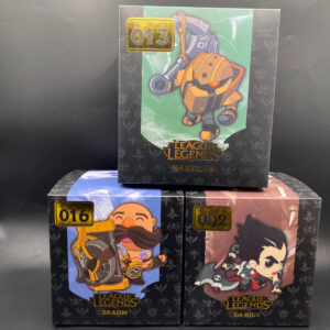 League of Legends Official Figure N'Kosa's Hand Deep Sea Titan Blurg Assassin Electric Car Decoration Card