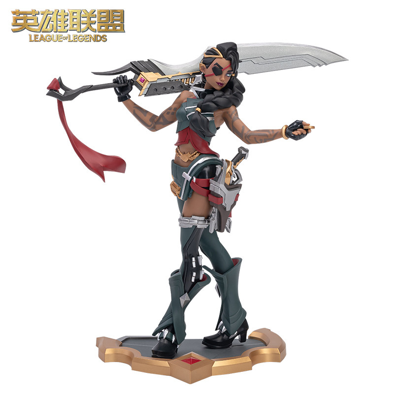 League of Legends Lol Shyriam Medium-Sized Sculpture Game Peripheral Figurine Desktop Ornament