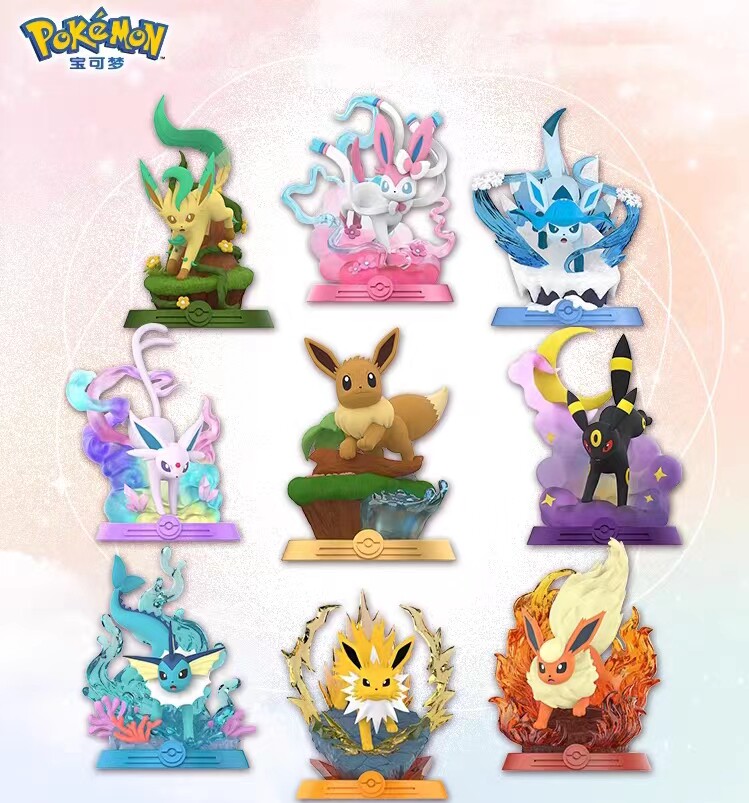 Pokémon Adventure Bar Eevee Second Generation Official Playful Blind Box Trendy Figure Decoration Children's Gift Toy