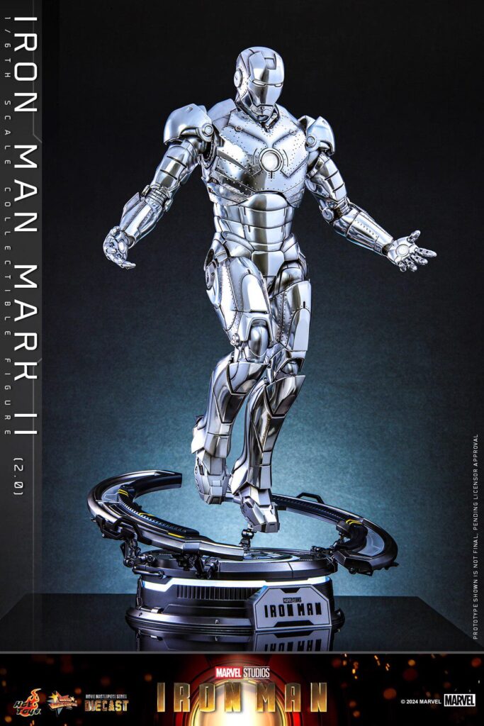 In Stock Hottoys Ht Mms733D59 Alloy Iron Man Mk2 2.0