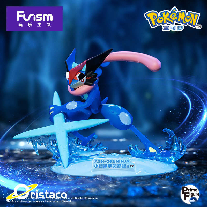 Playful Pokémon Ash Edition Greninja Pikachu Peripheral Figurines Trendy Toys Collectibles Birthday Gift
