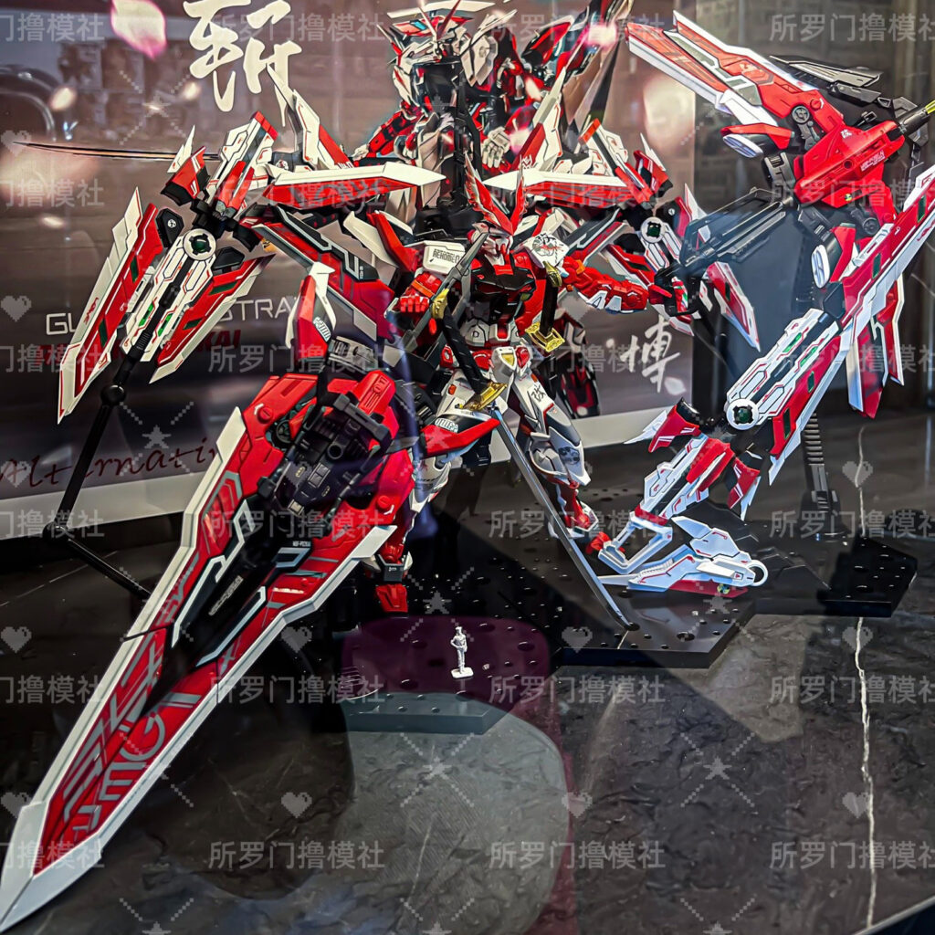 Mg Red Heretic Modified Gundam Model Kit Snow White Phoenix Unicorn Mb Strike Freedom Figure Mecha