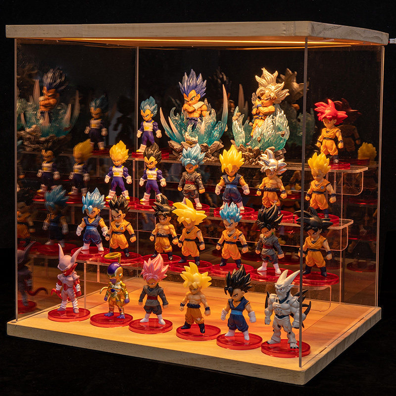 Dragon Ball Figure Set, Complete Set of Goku, Vegeta, Saiyan Dolls, Kakarotto Merchandise, Gift for Boyfriend's Birthday