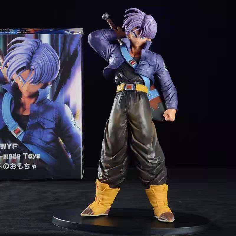 Dragon Ball Figure Model Ornament Trunks Super Saiyan Dragon Ball Super Gift Doll Model Large Ornament