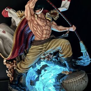【Same-Day Shipping】One Piece Figure Four Emperors Whitebeard Trafalgar Law Grand Battle Gk Oversized Model Statue Ornament
