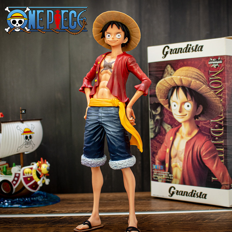 One Piece Figure Luffy Figure Ornament Straw Hat Luffy One Piece Ornament Luffy Ornament One Piece Merchandise