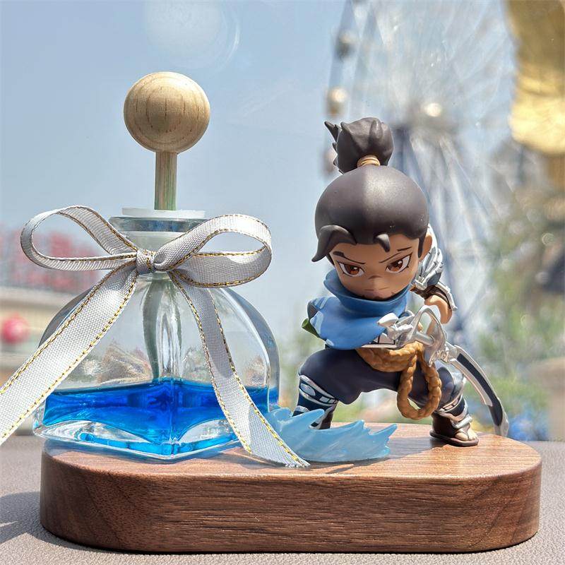 Popmart Lol League of Legends Blind Box Figurine Jinx Ahri Gift Car Air Freshener Ornament