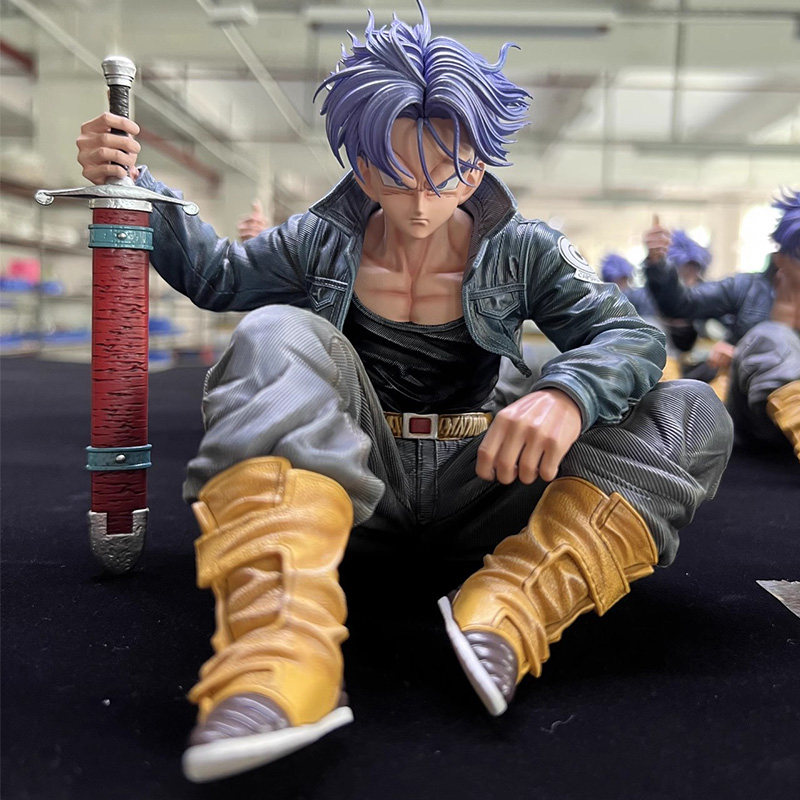 Dragon Ball Figure Trunks Figure Ornament Trunks Super Saiyan Figure Dragon Ball Ornament