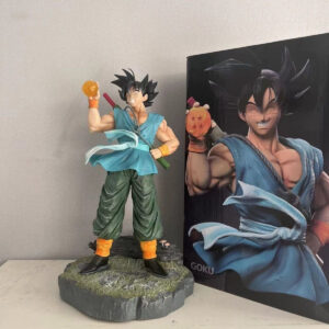 Dragon Ball Son Goku Laughing Goku Figure Statue Looking for Four-Star Dragon Balls Birthday Gift