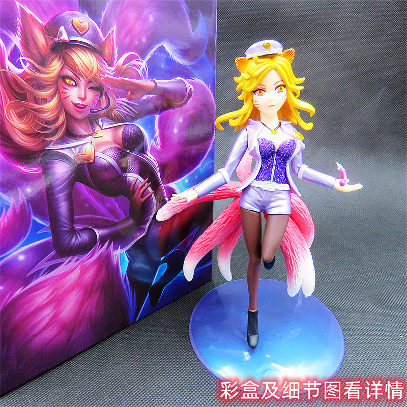 Game Figurine League of Legends Lol Jinx Supreme Two-Fisted Li Qing Ez Qin Female Character Model Display Box
