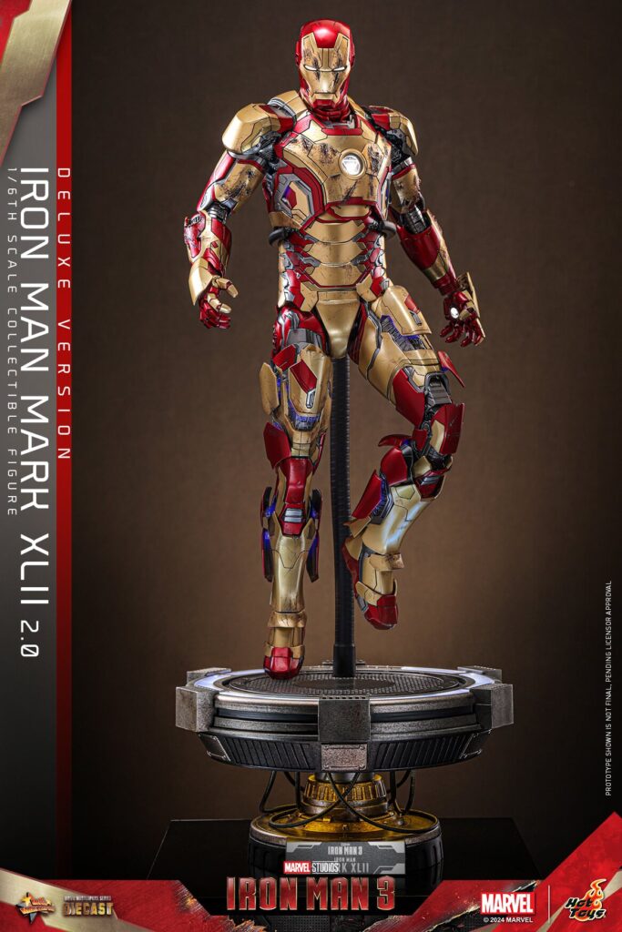 In Stock Hottoys Ht Mms759D66 Iron Man Mk42 2.0 Deluxe Edition