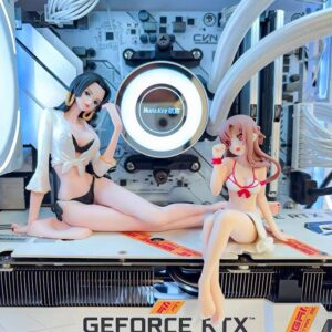 Graphics Card Stand Figure One Piece Figure One Piece Empress Rem Yukia Sina Ornament Desktop Computer