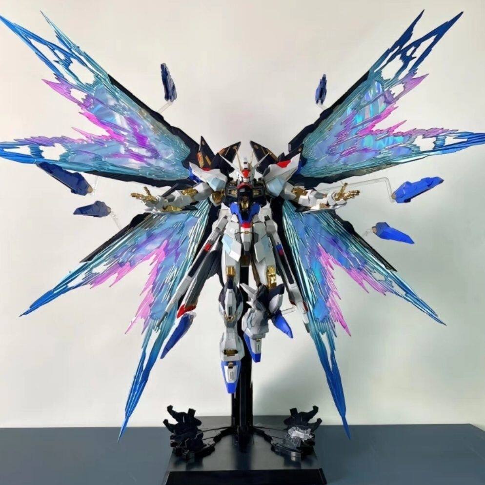 Gundam Model Assembly Strike Freedom Unicorn Mecha Figure Toy for Boys, Additional Parts Assembly Model