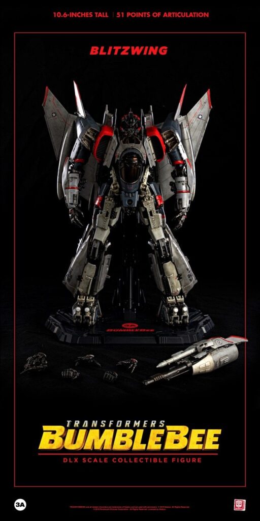 In Stock Threezero 3Z0809 Premium Bumblebee Large Scale Gold Version