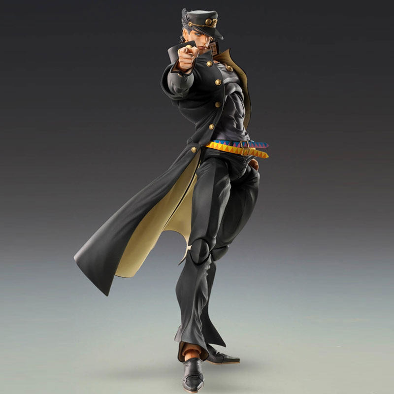 Jojo's Bizarre Adventure Jotaro Kujo Figure Stardust Fighter Super Realistic Movable Large Model in Stock