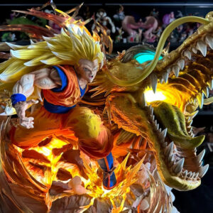 【In Stock, Fast Delivery】 Ls Wukong - Dragon Fist Bursting Dragon Ball Gk Figure Trendy Toy Model Decoration Gift Merchandise